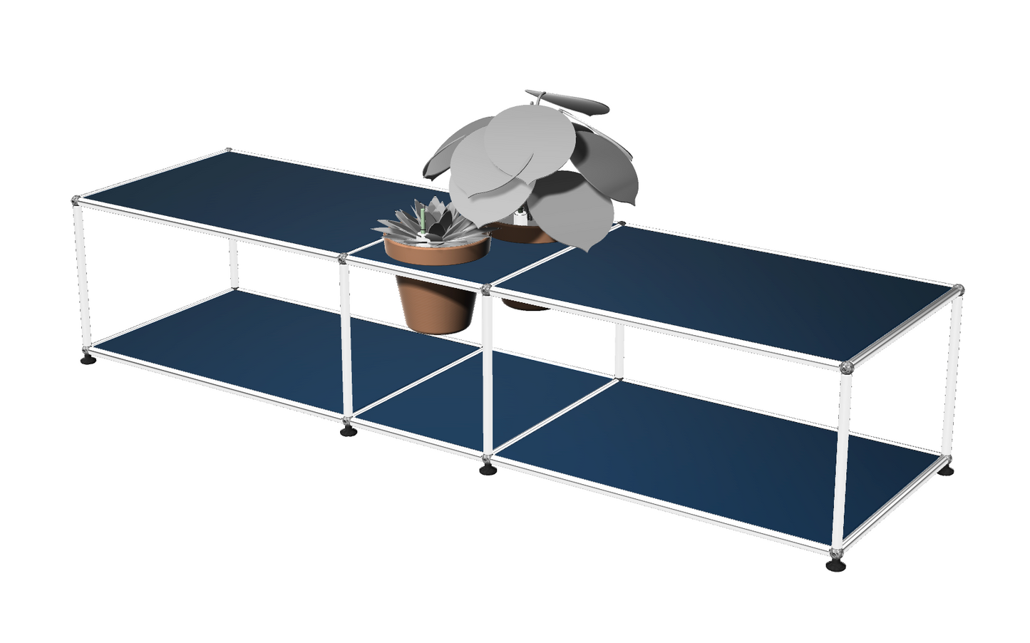 USM Haller Wilbert Lowboard met plantinzet | HIFI STUDIO WILBERT