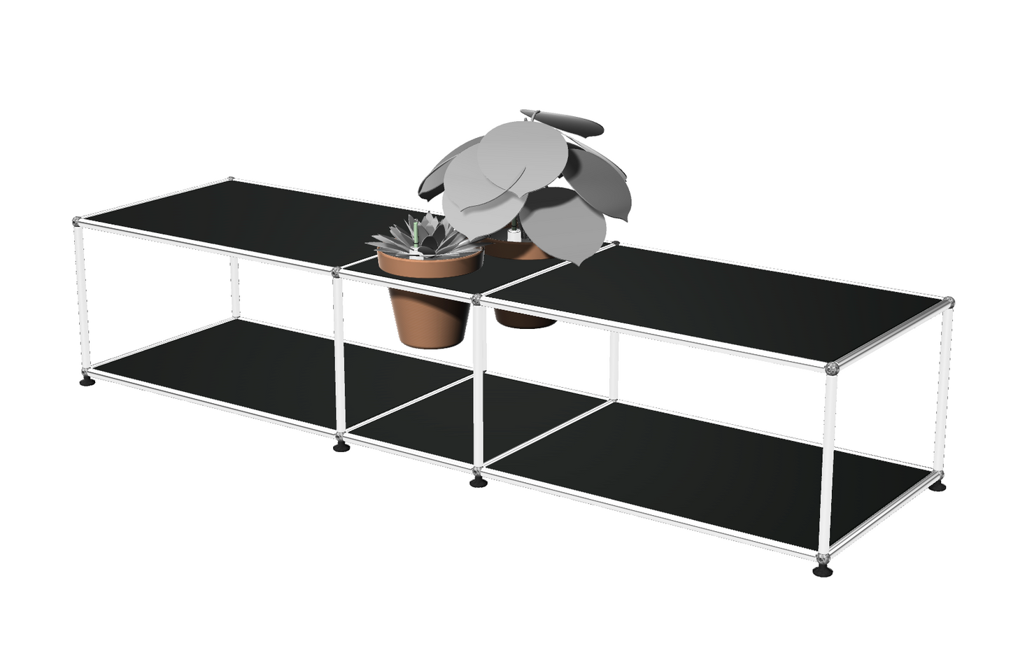 USM Haller Wilbert Lowboard met plantinzet | HIFI STUDIO WILBERT