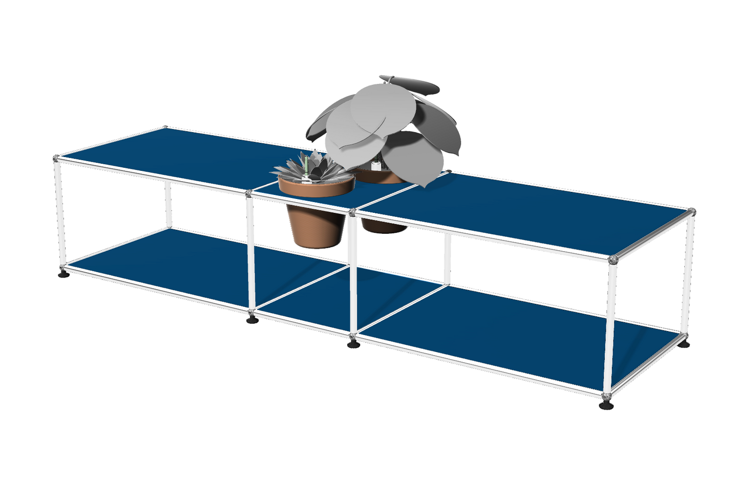 USM Haller Wilbert Lowboard met plantinzet | HIFI STUDIO WILBERT