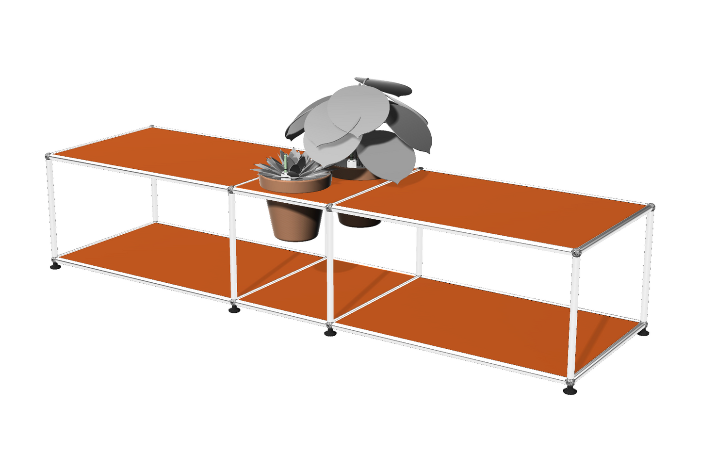 USM Haller Wilbert Lowboard met plantinzet | HIFI STUDIO WILBERT