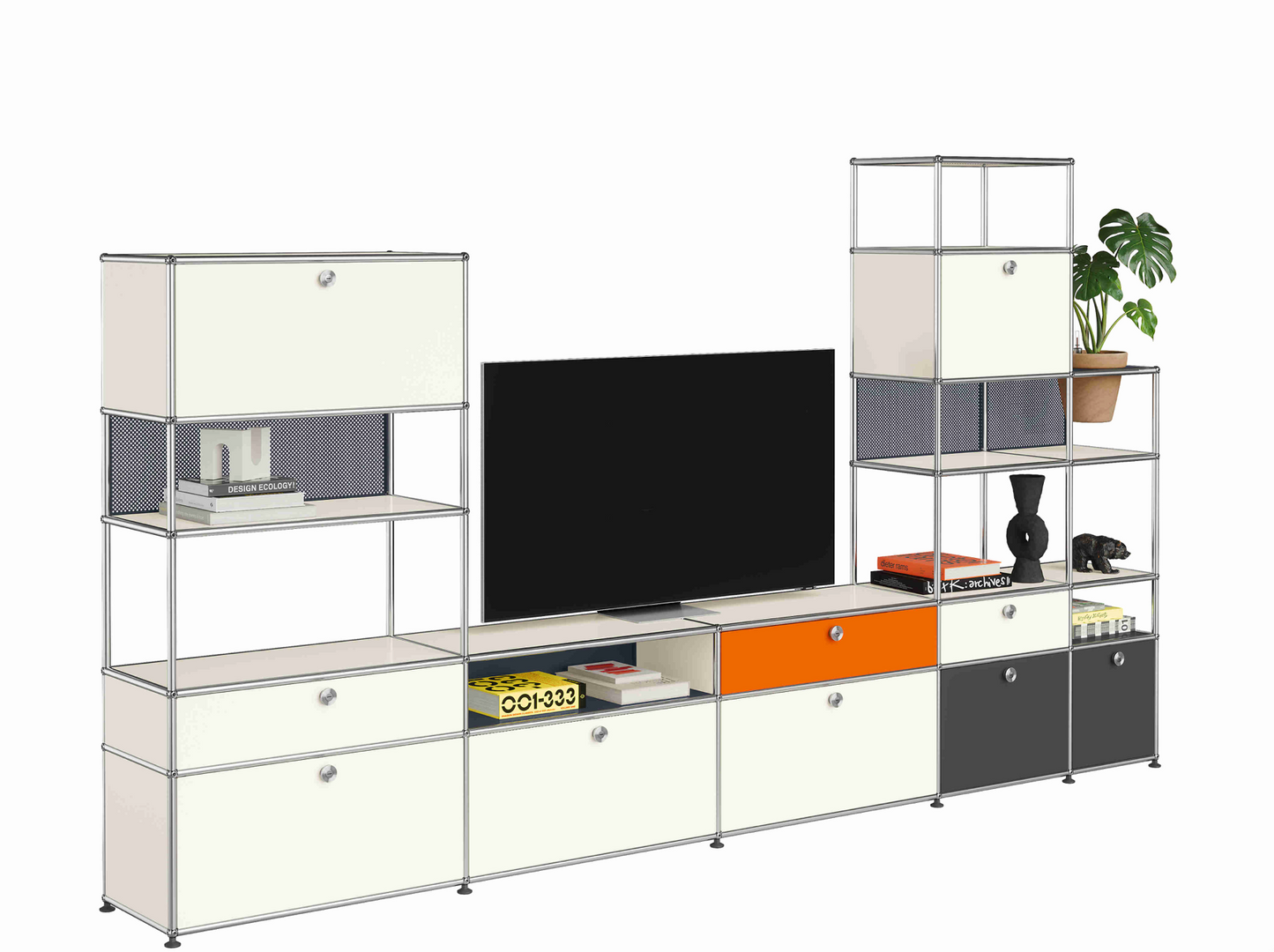 USM Haller Hifi TV Wandmeubel two tone (LB 58) | HIFI STUDIO WILBERT