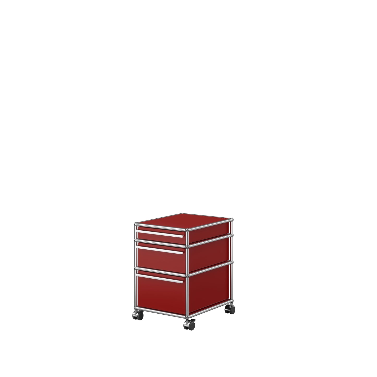 USM Haller QS M63 Rolcontainer met 3 schuiflades en organizer