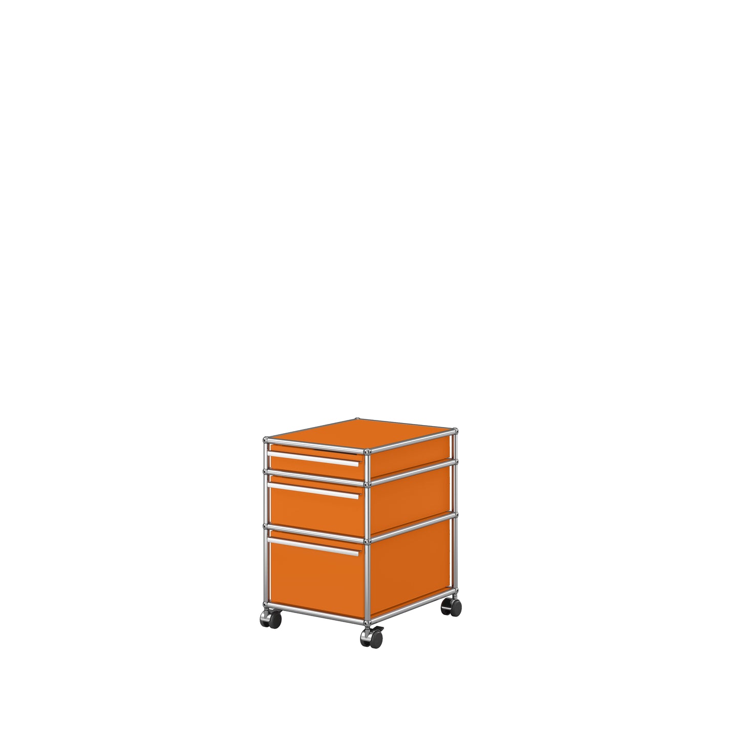 USM Haller QS M63 Rolcontainer met 3 schuiflades en organizer