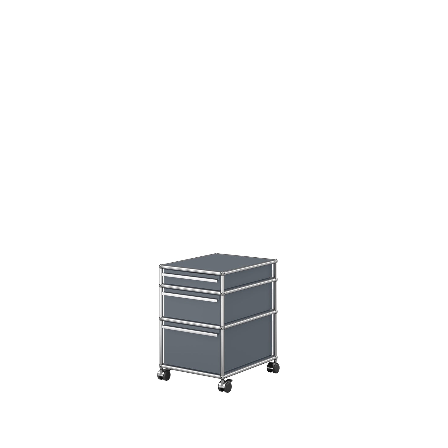 USM Haller QS M63 Rolcontainer met 3 schuiflades en organizer