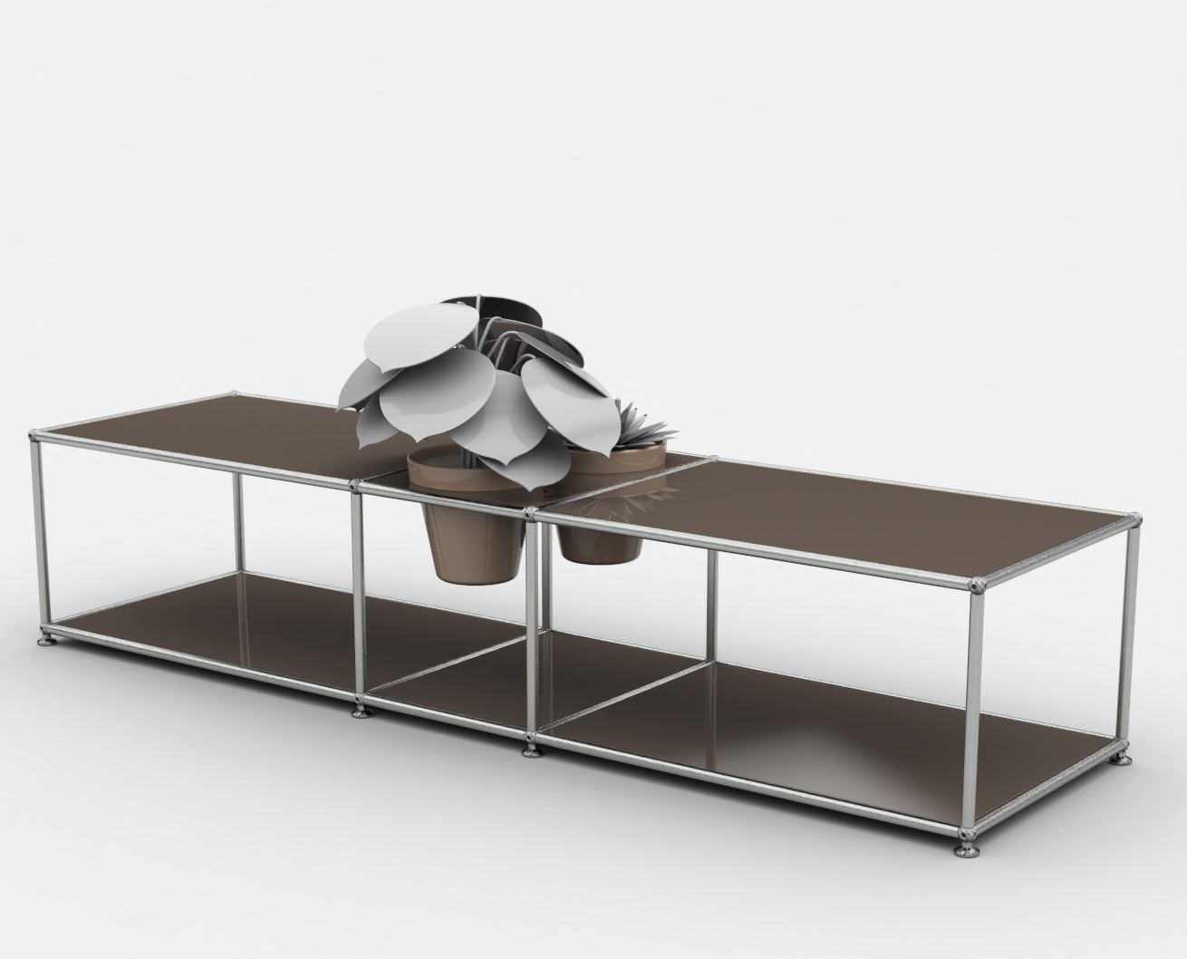 USM Haller Wilbert Lowboard met plantinzet | HIFI STUDIO WILBERT